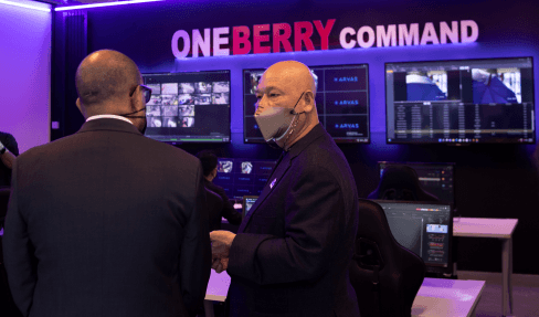 Oneberry command centre photo.