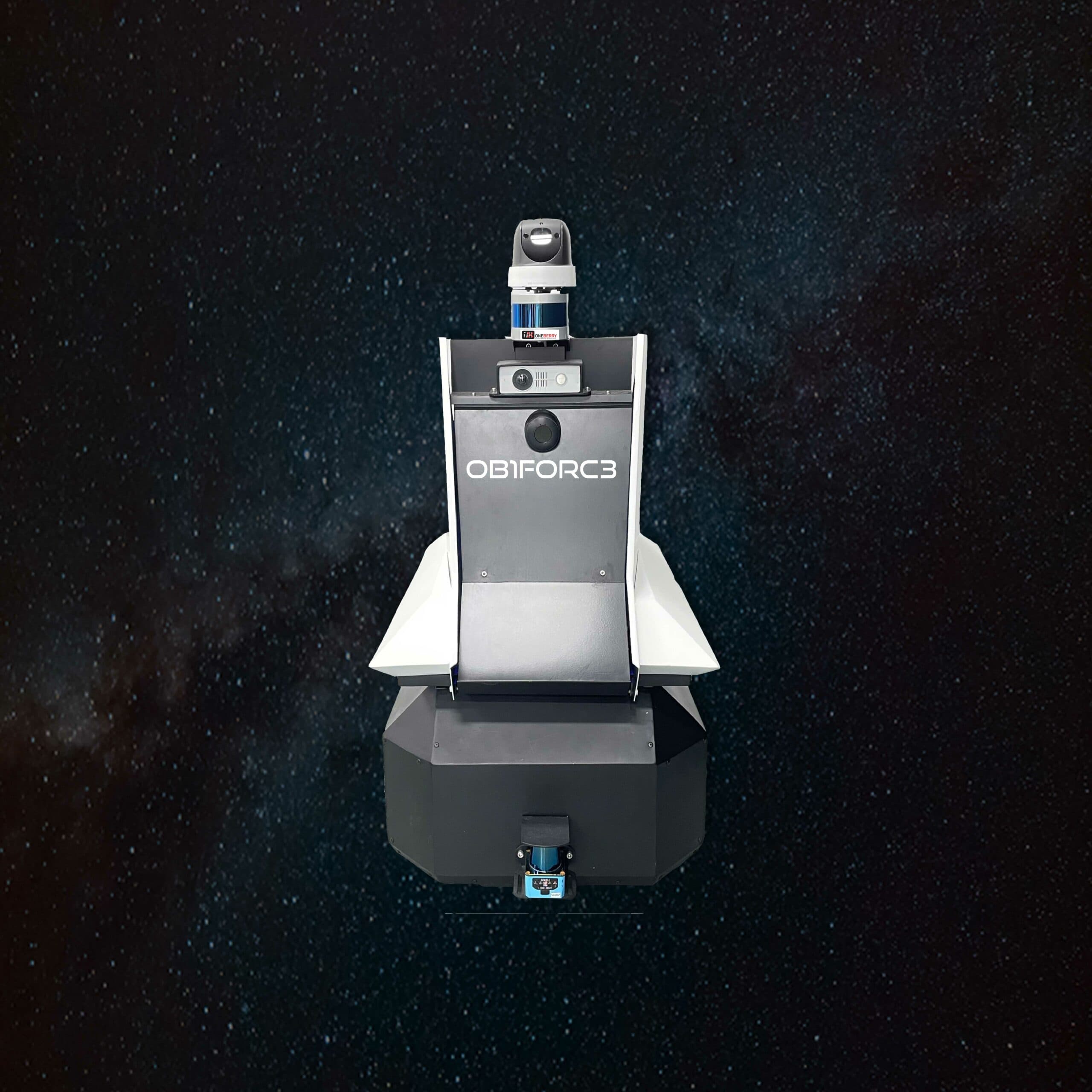 OBIFORCE outdoor patrol robot.