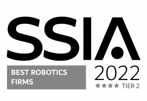 Best Robotics Firms badge.