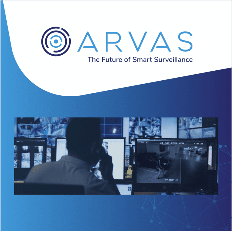 ARVAS branding visual.